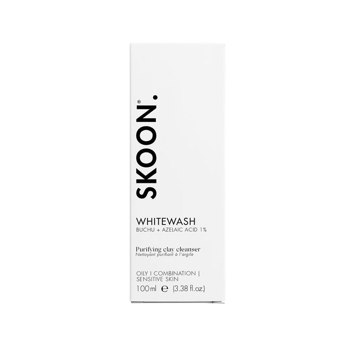 SKOON. Whitewash Airless Tube Mineral Cleanser for Oily Skin 100ml
