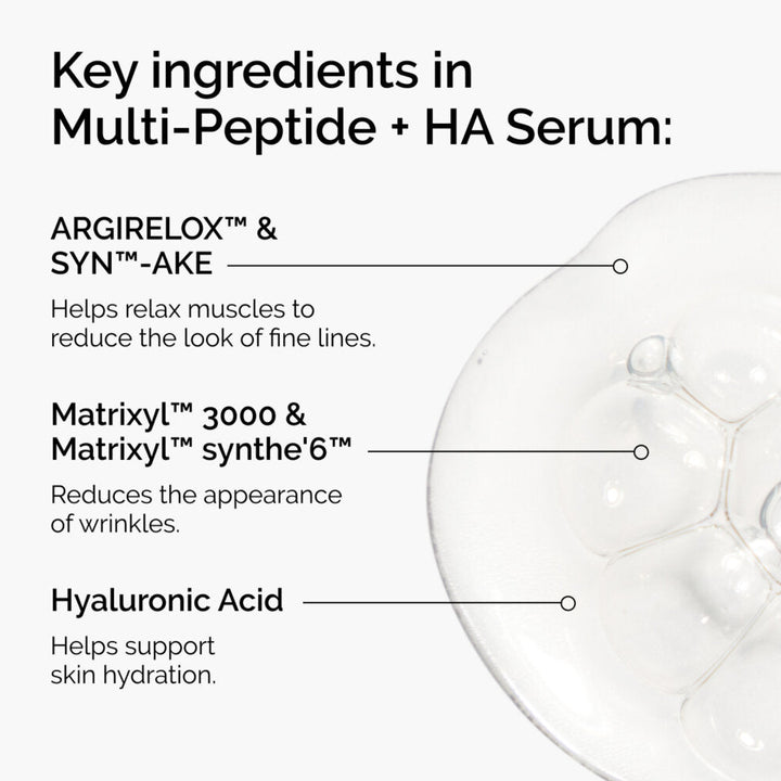 The Ordinary Multi-Peptide + Hyaluronic Acid Serum for Firmness and Elasticity