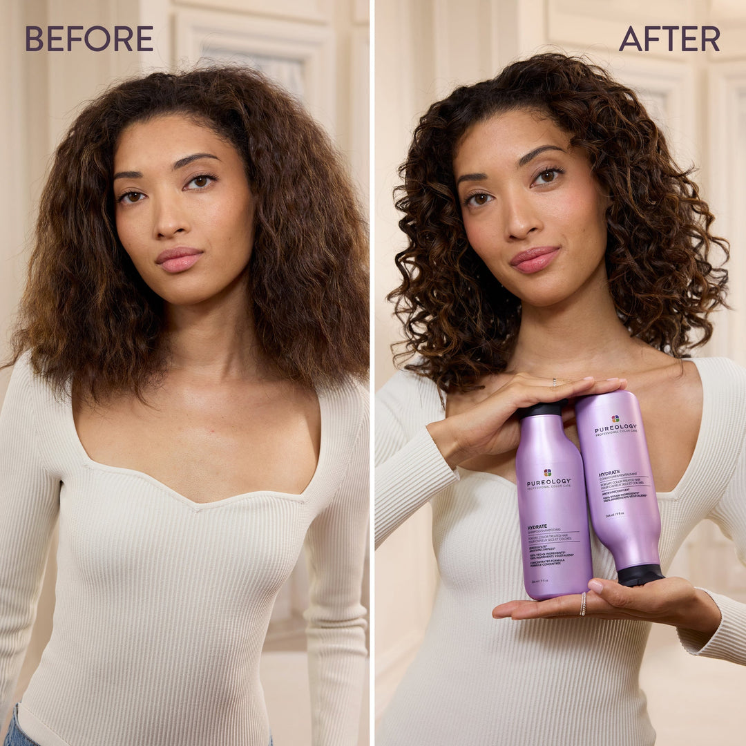 Pureology Hydrate Shampoo 266ml Fine Dry Color Treated Hair