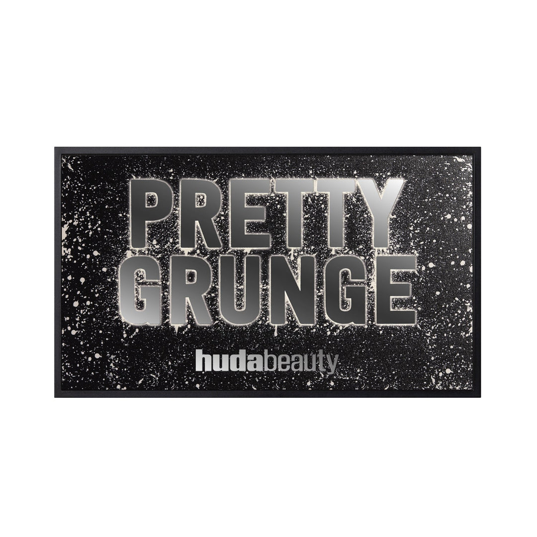 HUDA BEAUTY Pretty Grunge Eyeshadow Palette 18-Well Smokey Palette