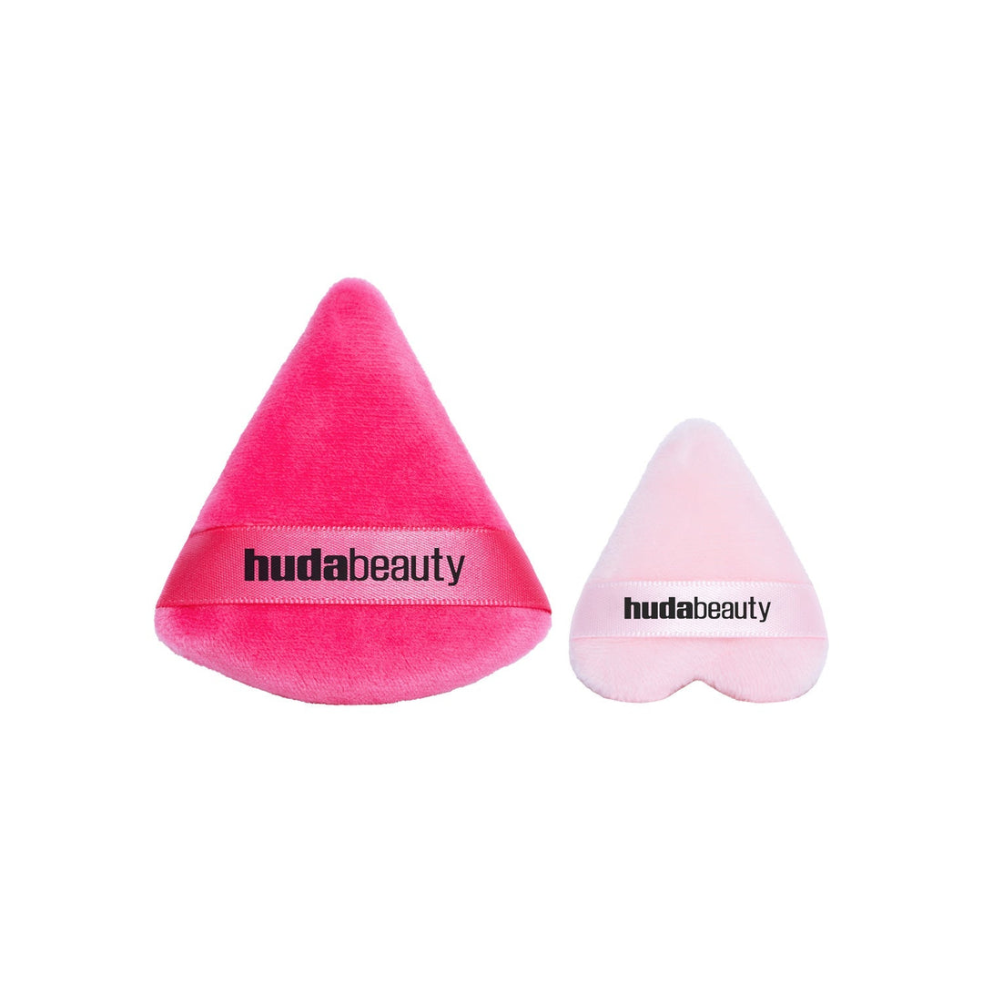 Huda Beauty Easy Bake Powder Puff Duo Makeup Applicator Set