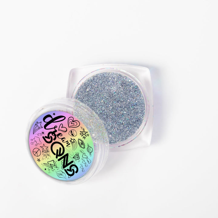 DreamSQNS Diamond Dust Ultra Fine Holographic Silver Glitter