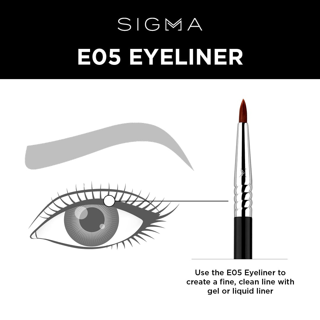 Sigma Beauty E05 Eye Liner Brush