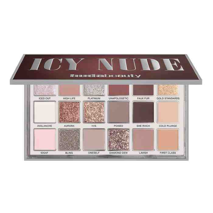 HUDA BEAUTY Icy Nude 18 Well Eyeshadow Palette