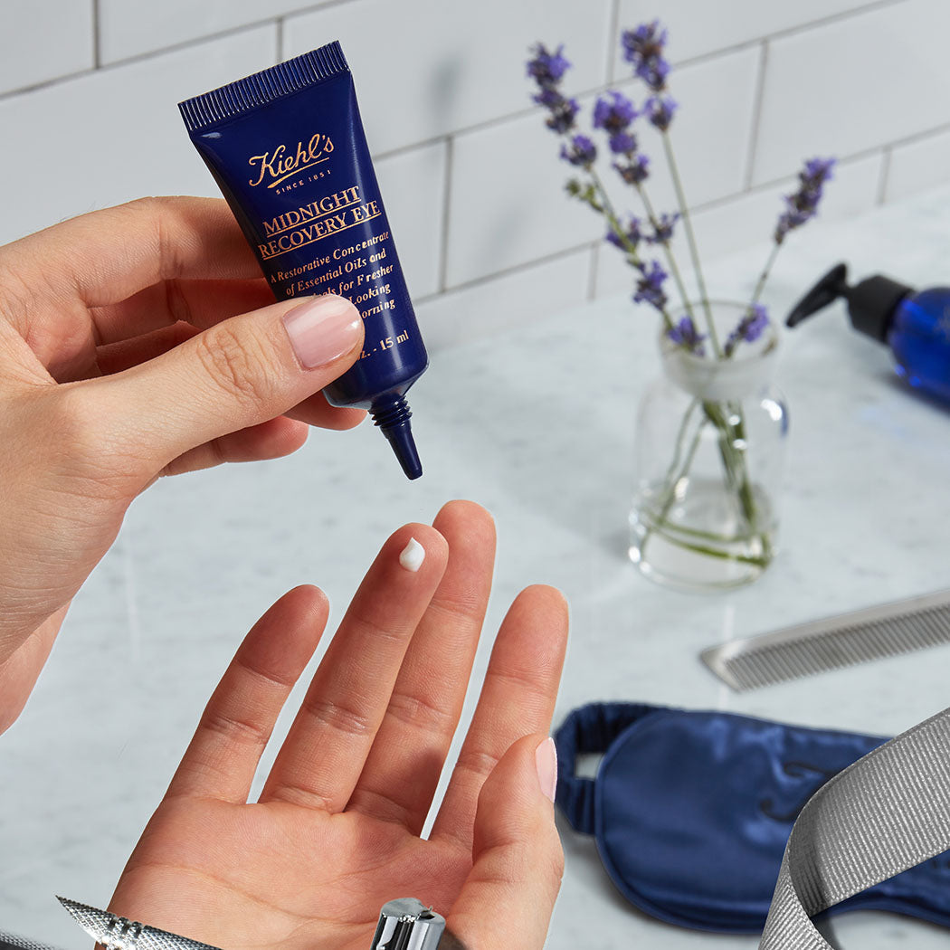 Kiehl's Midnight Recovery Eye Cream 15ml Restorative Night Treatment