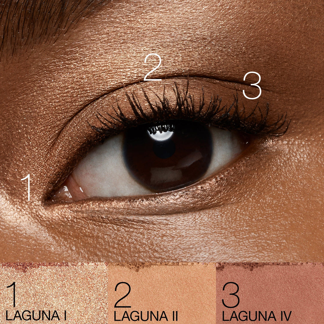 NARS Eyeshadow Quad Laguna Palette With Matte And Shimmer