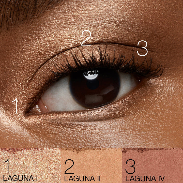 NARS Eyeshadow Quad Laguna Palette With Matte And Shimmer
