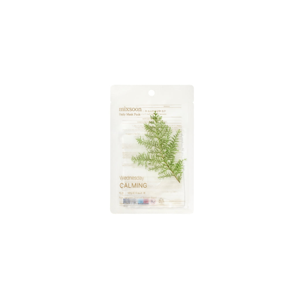 Mixsoon Daily Sheet Mask Wednesday - Calming
