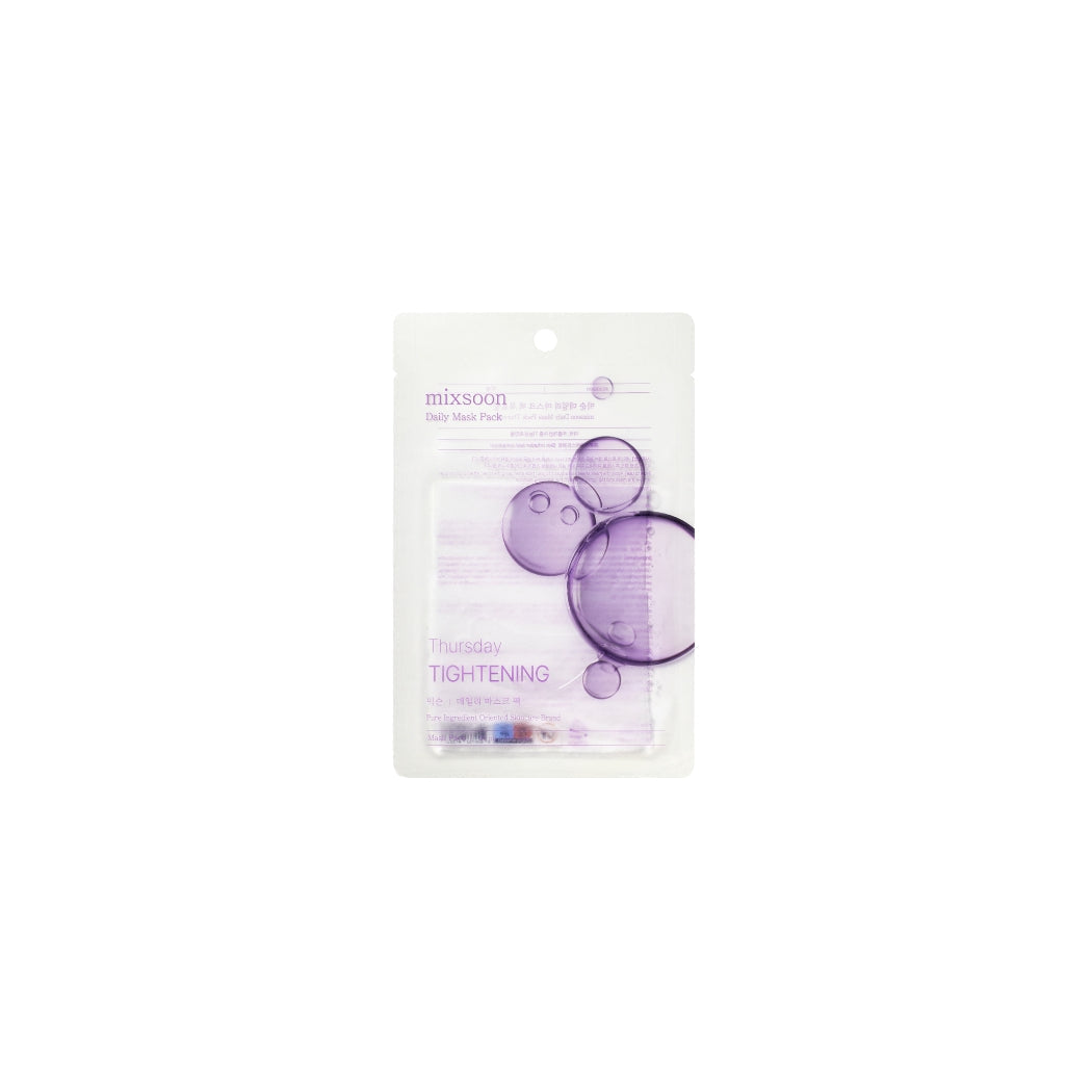 Mixsoon Daily Sheet Mask Thursday Tightening