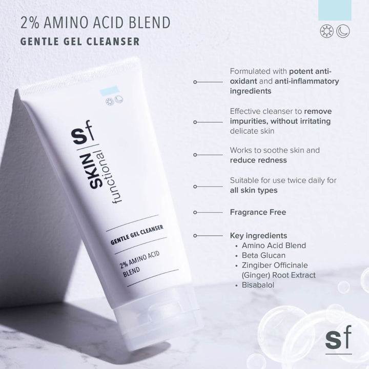 SKIN Functional 2% Amino Acid Blend Gentle Gel Cleanser 5 fl oz