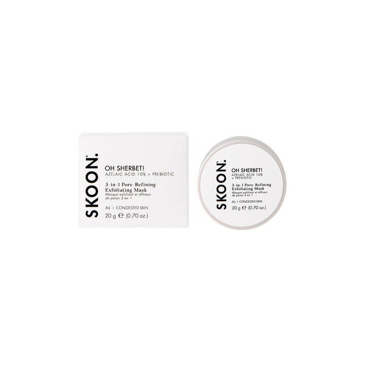 SKOON. Oh Sherbet! Azelaic Acid 10% Exfoliating Clay Mask 20g