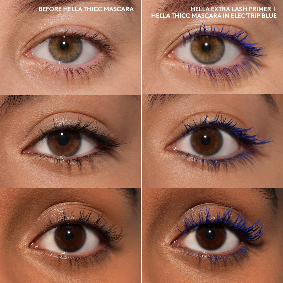 Fenty Beauty Hella Thicc Volumizing Mascara Blue Long-Wear Formula