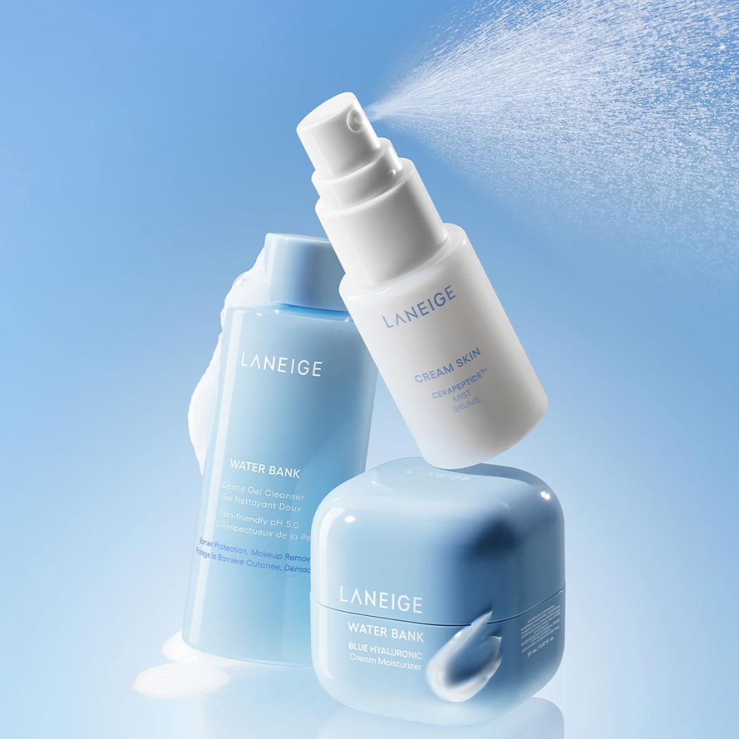 Laneige Daily Hydration Essential Set Moisturizing Skincare Gift Kit