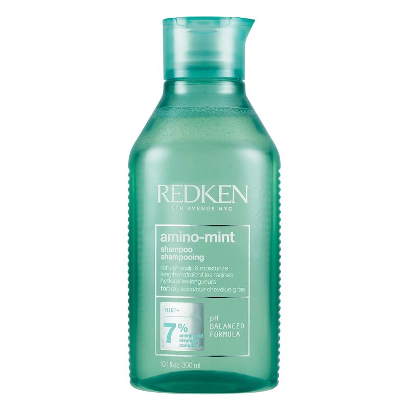 Redken Amino Mint Scalp Shampoo 300ml Oily Hair Cleanser