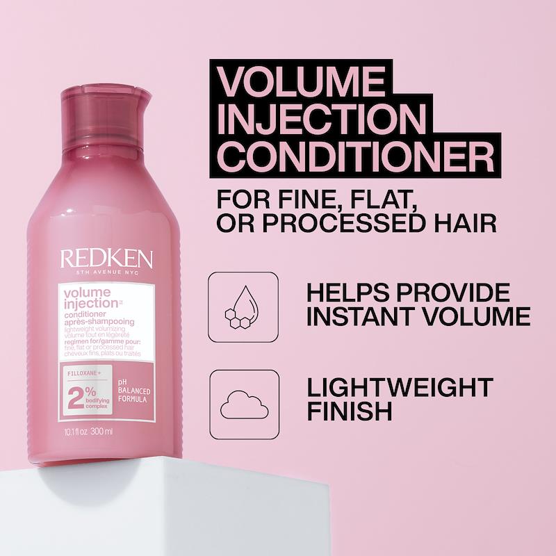 Redken Volume Injection Conditioner for Fine Hair 300ml