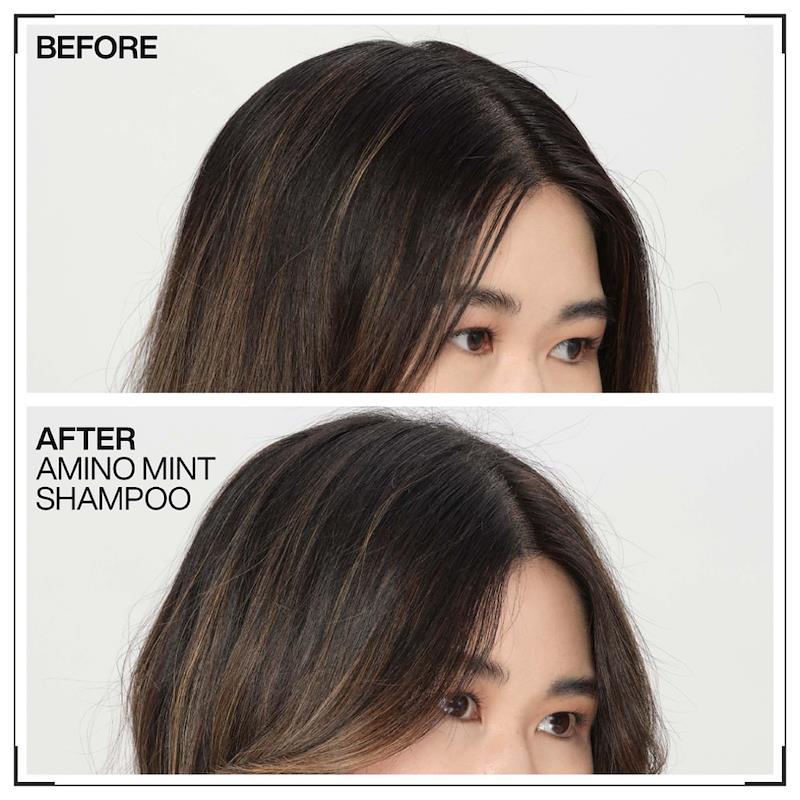 Redken Amino Mint Scalp Shampoo 300ml Oily Hair Cleanser