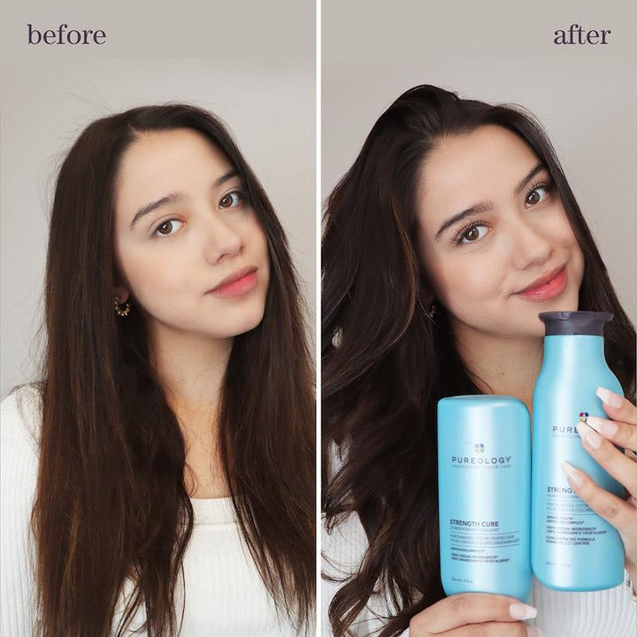 Pureology Strength Cure Conditioner for Damaged Color-Treated Hair 266ml