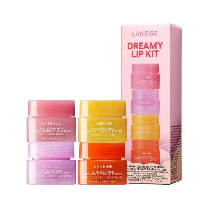 Laneige Dreamy Lip Sleeping Mask Set 4 Pack