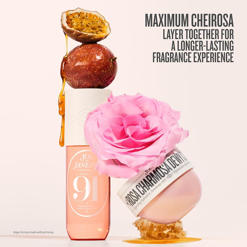 Sol De Janeiro Rosa Charmosa Dewy Cream Hydrating Body Moisturizer