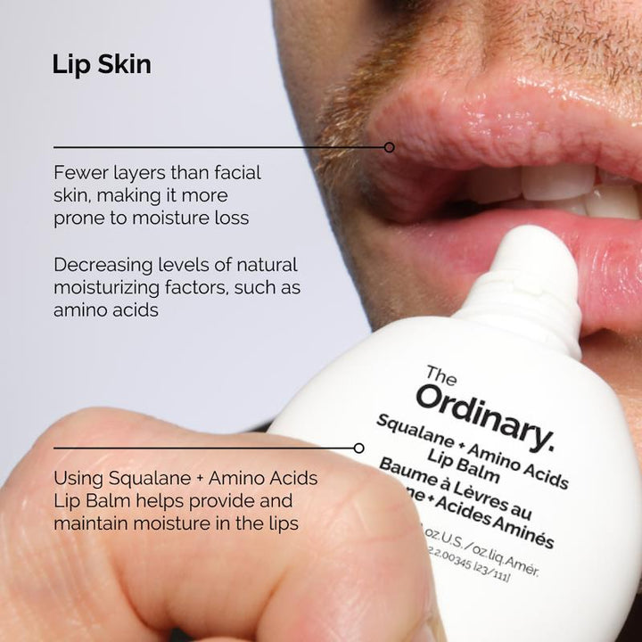 The Ordinary Squalane Amino Acids Lip Balm 15ml