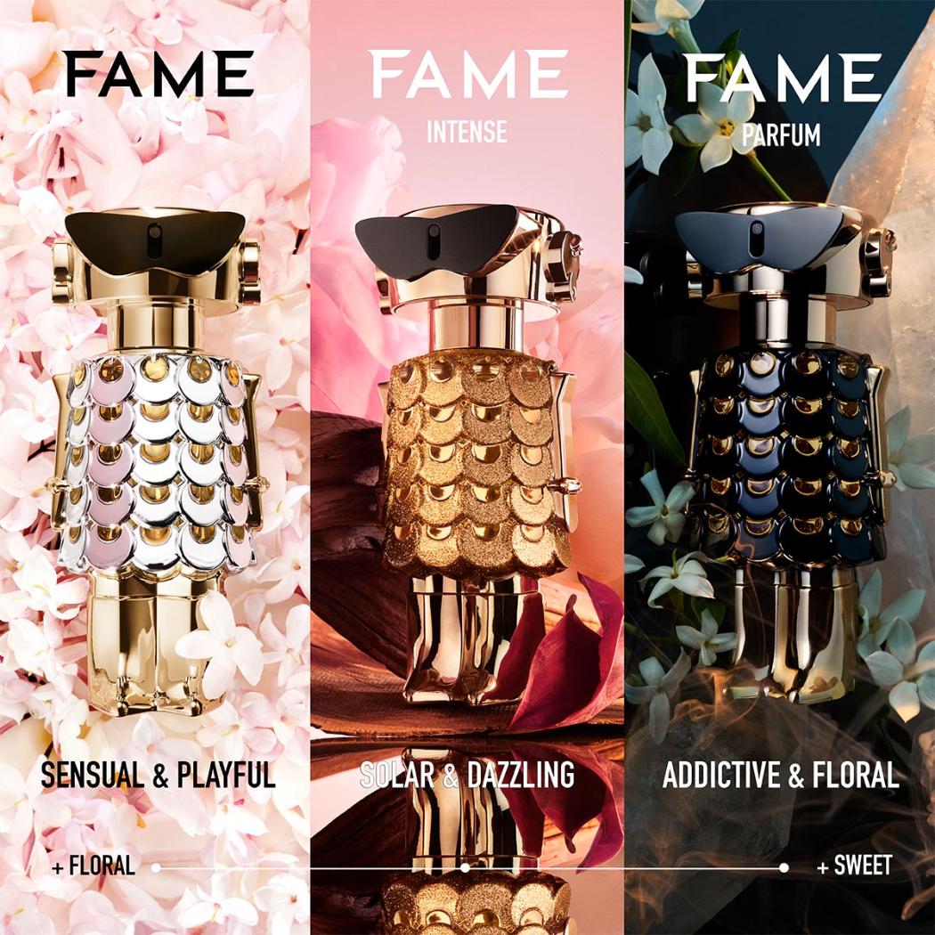 Rabanne Fame Parfum Eau de Parfum Woody Chypre Fragrance