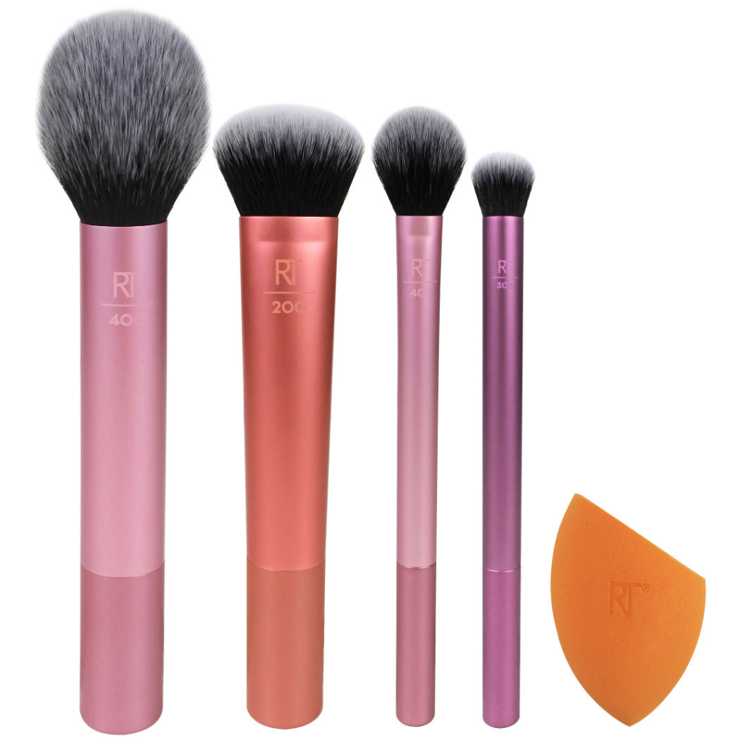 Real Techniques Everyday Essential Multitasking Makeup Brush Set 5 Piece