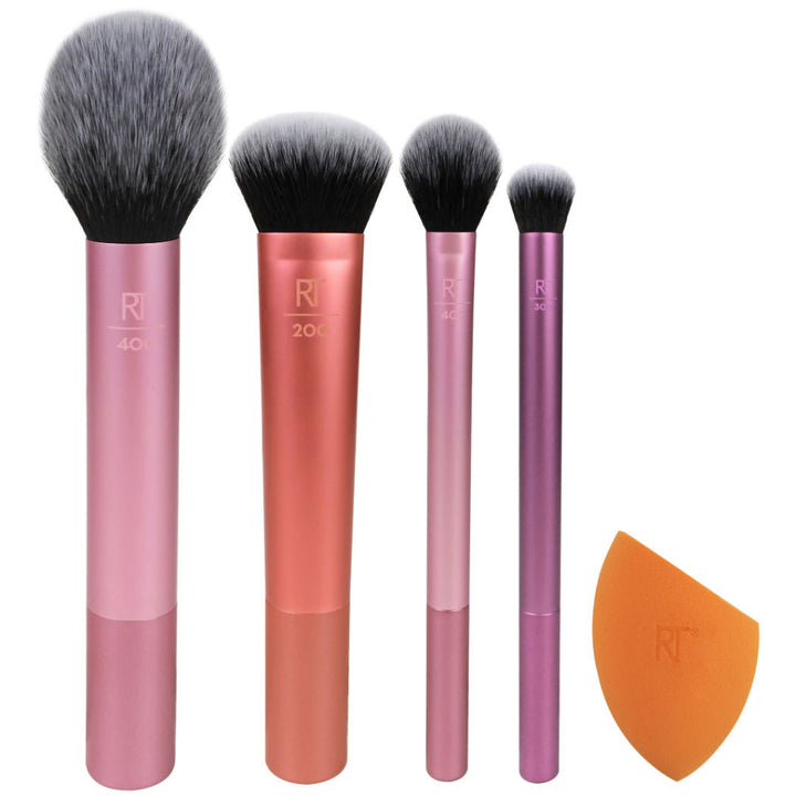 Real Techniques Everyday Essential Multitasking Makeup Brush Set 5 Piece