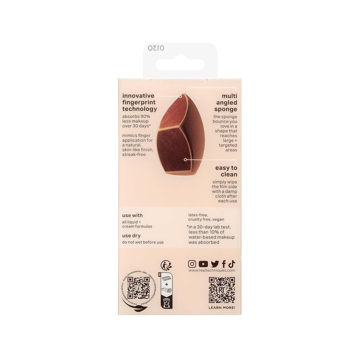 Real Techniques Makeup Saver Sponge Multi-Angled Foundation Blending Tool
