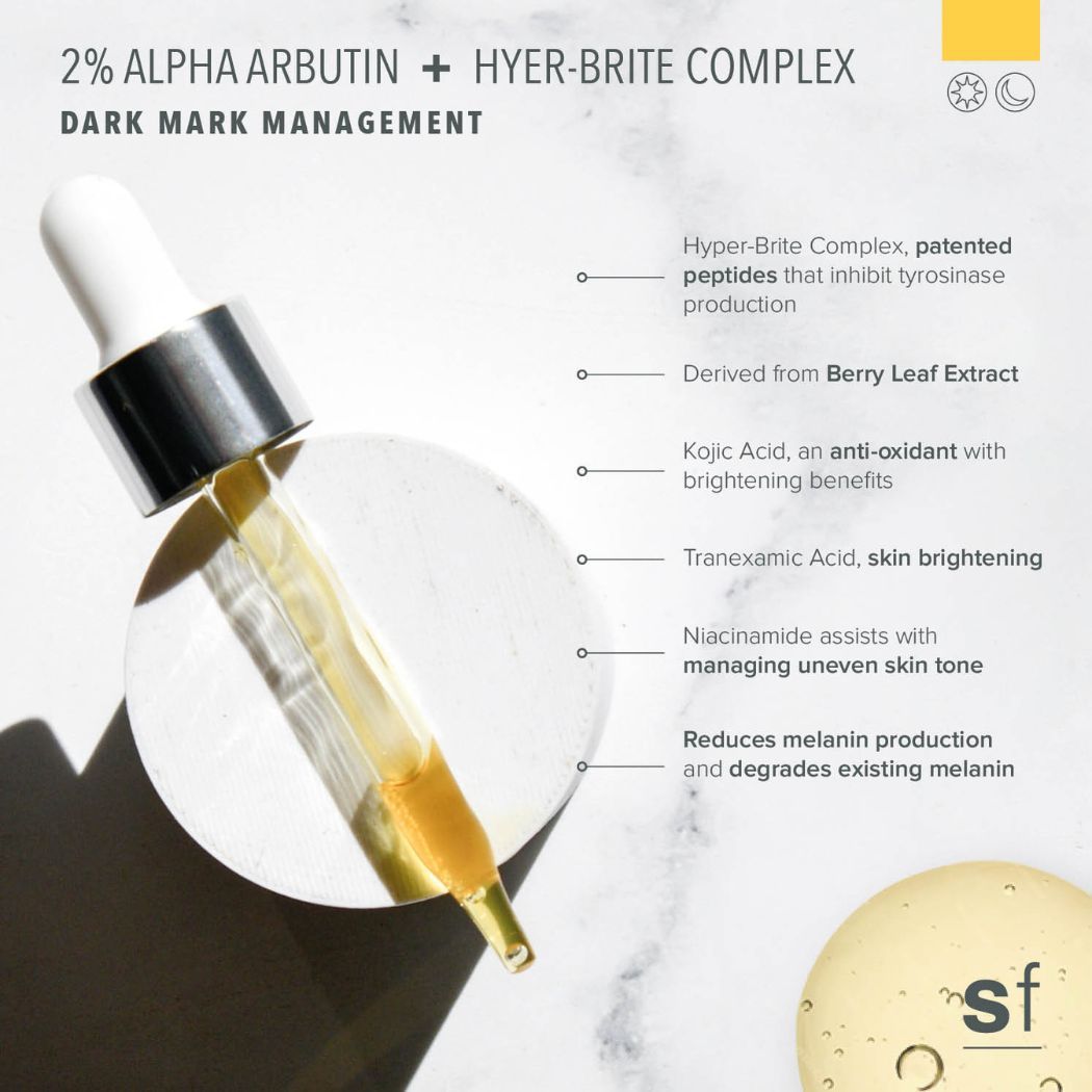 SKIN Functional 2% Alpha Arbutin Hyper-Brite Complex Dark Mark Serum 30ml