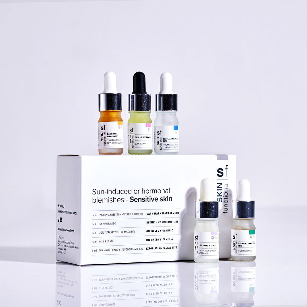 SKIN Functional Sun-induced or Hormonal Blemishes Sensitive Skin Starter Kit